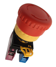 Nút dừng khẩn Idec YW1B-V4E11R size 22mm 1NO-1NC
